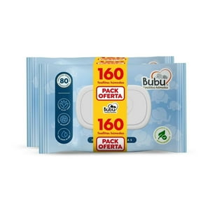 Toalla Humeda Bubu - 2X80 Unidades