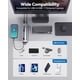thumbnail image 2 of Hub USB Wenter 13 Puertos USB 3.0 con Lector de Tarjetas SD/TF, 2 of 3
