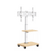 thumbnail image 1 of Soporte Tv Rack Movil Con Ruedas 32 A 75 Base Pedestal Stand, 1 of 6