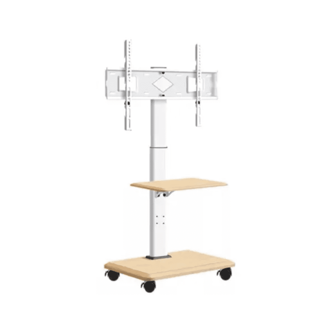 Genérico - Soporte Tv Rack Movil Con Ruedas 32 A 75 Base Pedestal Stand