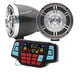 thumbnail image 1 of Altavoz Bluetooth XYC 3 resistente a la intemperie para motocicleta, negro y plateado, 1 of 7