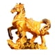 thumbnail image 2 of Estatua De Caballo Dorado, 2 of 3