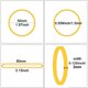 thumbnail image 3 of AIWOQI Rubber Bands 250 pcs, Size 33, Strong Elastic Bands, 3 of 3