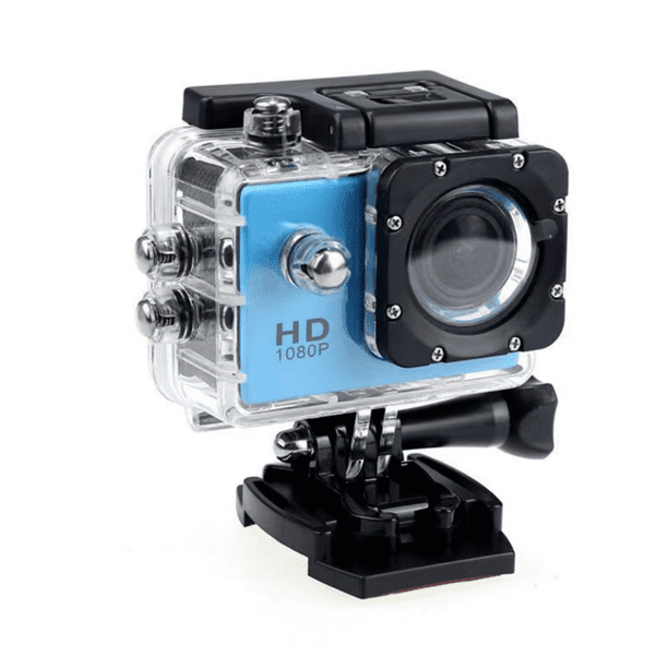 Camara Digital De Accion 1080p 30mts Full Hd AZUL | Lider