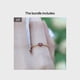 thumbnail image 1 of Exquisite Tiny Heart-Shaped Zircon Ring For Women Girls Birthday Wedding Anniversary Jewelry, 1 of 5