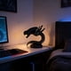 thumbnail image 4 of Lámpara de mesa LED JRPLXIML Xenomorfo Alien negra para niños, 4 of 6