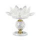 thumbnail image 4 of Candelabro De Candelabro De Candelita De Loto De Vidrio Para Decoración De Fiesta En Casa Transparente, 4 of 5