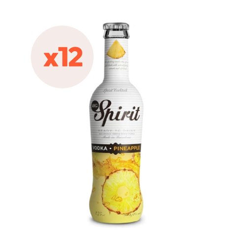 12X Vodka Spirit Pineapple 5,5º 275Cc