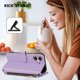 thumbnail image 4 of Funda Cartera Mariposa para [iPhone 16 Plus] con Soporte y Cremallera Morado claro, 4 of 6