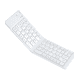 thumbnail image 1 of Mini teclado plegable portátil bluetooth blanco, 1 of 3