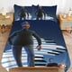 thumbnail image 1 of Soul Cartoon Bedding Sets Ultra Soft Skin-Friendly Duvet Cover 3 Piece, Cute Comforter Cover Bed Set for Boys Girls Kids, 1 of 5