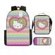 thumbnail image 1 of Sanrio Hello Kitty Kuromi 3PC-Set Primary and Middle School Cute Backpack Lunch Pencil Bag Large-capacity Sports Backpack, 1 of 3