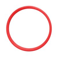 Ioensy - Funda Para Volante De Coche Para Volante De Diámetro 32 Cm A 40 Cm Protección Roja