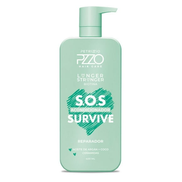 Acondicionador Pzzo Hair Care Reparador SOS Survive
