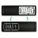 thumbnail image 1 of 1pc Dishwasher Magnet Clean Dirty Sign Shutter Only Changes When You Push It Non-Scratching Strong Magnet Or 3M Adhesive Options Indicator Tells Whether Dishes Are Clean Or Dirty, 1 of 5