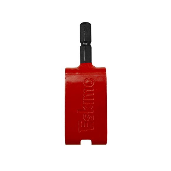 Adaptador Eskimo 43416 para instalación de anclajes, acero rojo