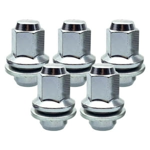 Genérico - 5 Tuercas De Rueda De Acero Inoxidable Para Jaguar Xjl Xks, Piezas De Accesorios