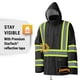 thumbnail image 3 of Traje impermeable Pioneer Hi Vis, ligero e impermeable, de seguridad, 3 of 9