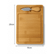 thumbnail image 2 of Tabla Picoteo Quesos Madera Con Utensilio Para Untar Cortar, 2 of 6