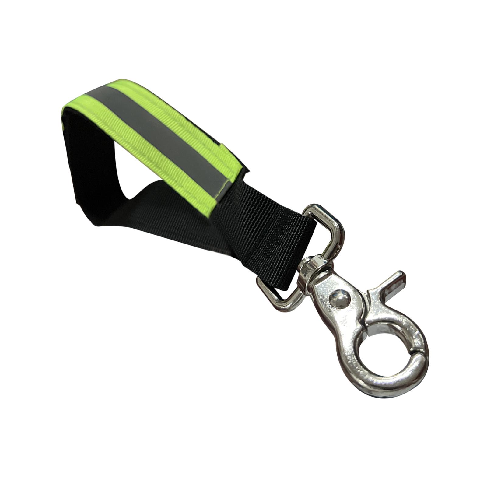 Magideal - Correa De Guante De , Equipo De Participación Con Hebilla, Correa De Guante De Trabajo Resistente Reflectante, Regalo Para Hombres Y Mujeres, A Plata