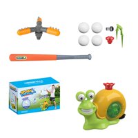 Bothyi - Juguete De Béisbol Con Aspersor De Agua, Juguetes Al Aire Libre Para Niños De 3 Años En Adelante, Juego De Fiesta Con Boquilla Giratoria