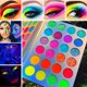 thumbnail image 5 of Paleta de sombras de ojos con purpurina de neón Afflano que brilla en la oscuridad, 5 of 9