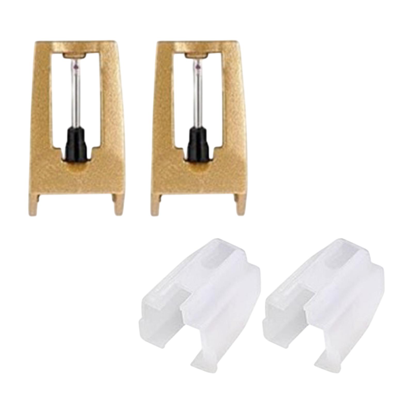 Magideal - Pin De Registro Dorado Mejorado, Aguja Del De Placa, Instalación Fácil, De Placa Patron Saint Para Fonógrafos De Jugadores De Placa , 2 Piezas