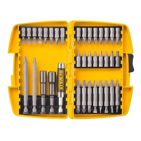 Set De 37 Piezas Con Guía Magnética Dewalt Dw2163