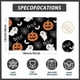 thumbnail image 5 of Manteles individuales XCHI 30 × 46 cm juego de 4 decoración Halloween, 5 of 5