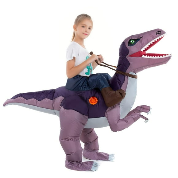 Disfraz inflable de dinosaurio HSCTEK para niños y niñas