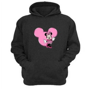Genérico - Polerón Canguro Ratoncita M. Gris Oscuro Talla S Unisex