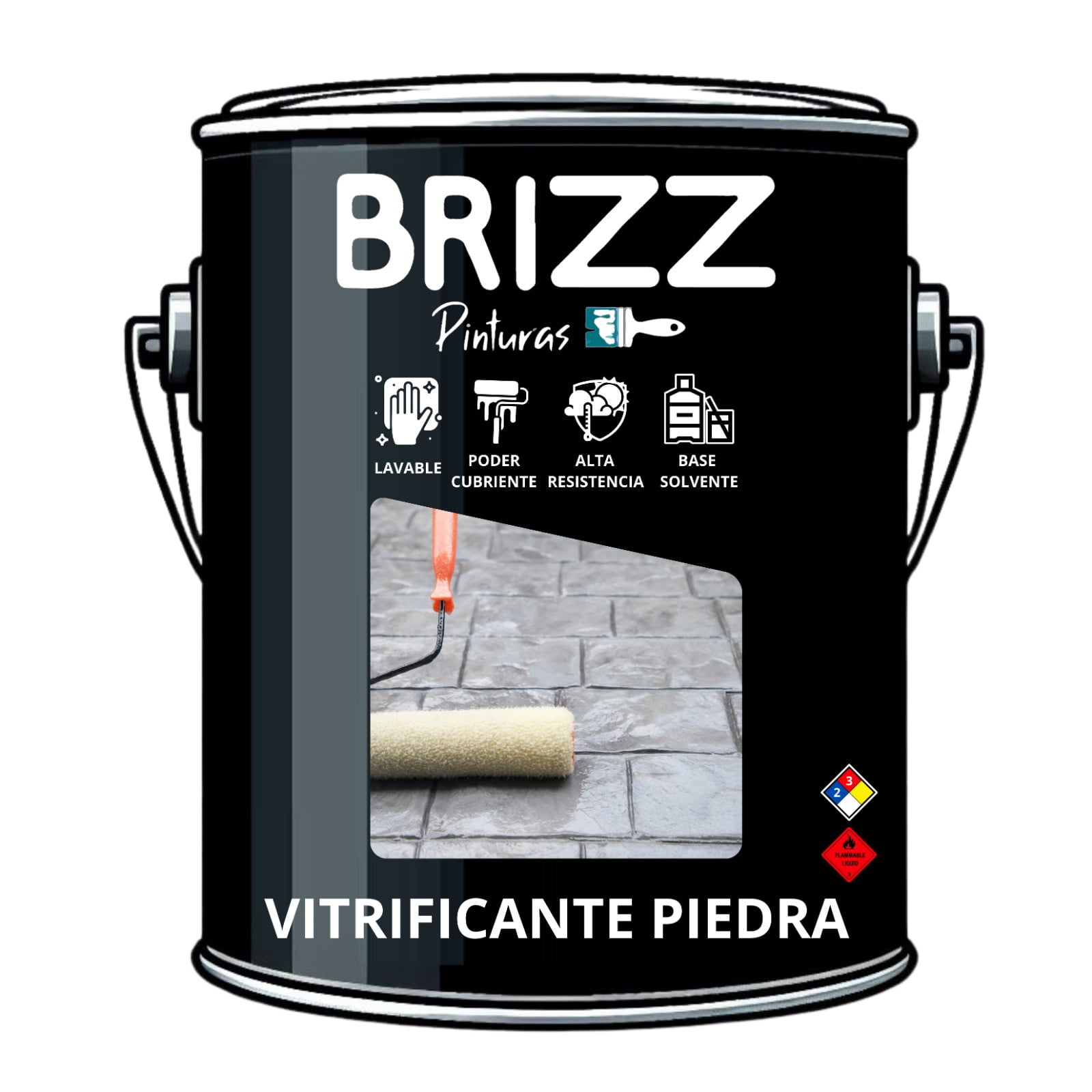 Baum - Vitrificante Para Piedra (galón 4 L) /brizz