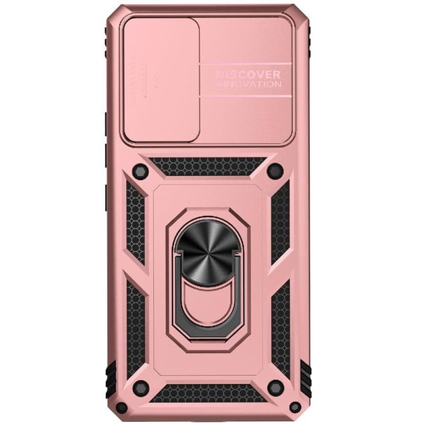 Estuche GANGXUN para Samsung Galaxy A72 4G/5G, soporte giratorio 360°, estilo mecánico y magnético