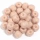 thumbnail image 1 of suxuMhao Pompones de Manualidades Beige con Brillo, Alambre Dorado, Esponjosos y Peludos, Bolas de Pompones, Accesorios de Bricolaje, Accesorios para el Cabello, 0.63x0.51 Pulgadas, Pompones de Hilo, 1 of 3