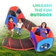 thumbnail image 4 of Paquete Play Tent and Tunnel Playz Red & Blue para niños, 4 of 9