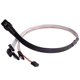 thumbnail image 1 of Adaptador de cable SilverStone Mini SAS SFF-8087 a SATA CPS03 de 7 pines, 1 of 2