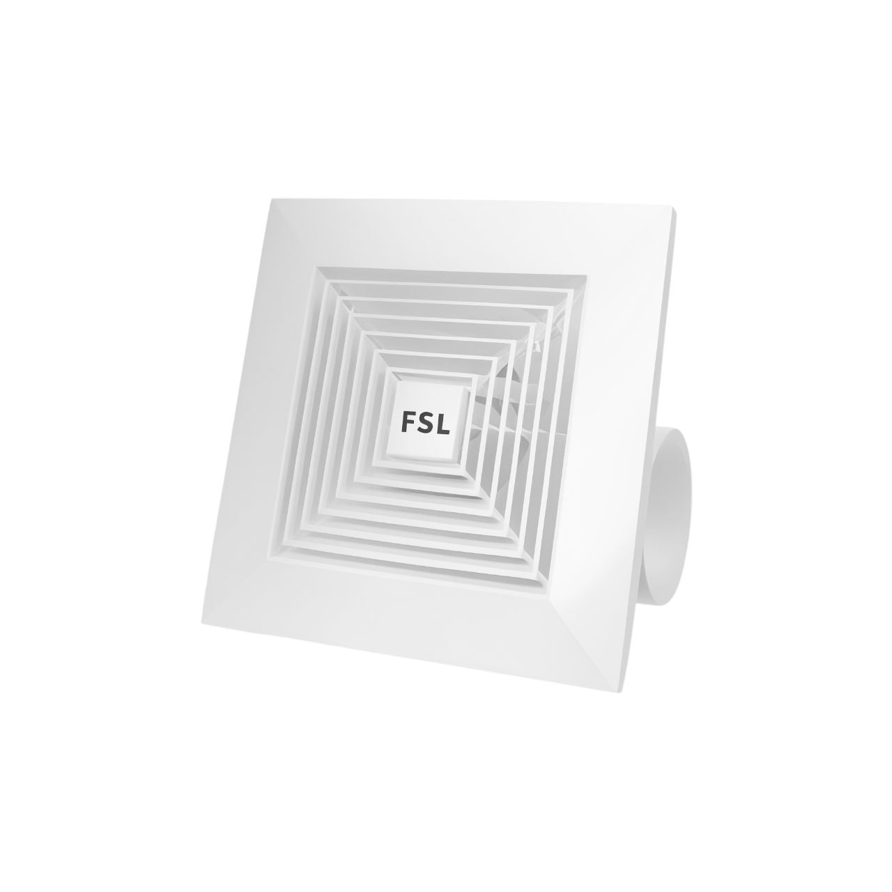 Extractor De Aire Insonoro 3,5” 25w | Ventilador Para Baño Y Cocina Fsl