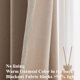 thumbnail image 3 of Cortinas VisionaryHomeDesign 127 cm Beige Opacas de 2 Paneles, 3 of 9