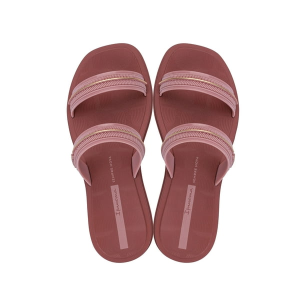 Sandalia Mujer Rosa Glow Slide Ipanema