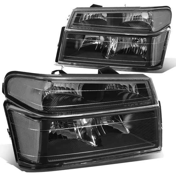 Faros DNA MOTORING Colorado/Canyon 04-12 (carcasa negra)