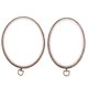 thumbnail image 2 of 2 Unids De Plástico Oval Puntos De Cruz Aros Costura Bordado Aros De Costura, 2 of 5