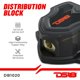 thumbnail image 3 of Bloque de Distribución a Tierra DS18 DB1020 1 x 0GA Entrada 2 x 0GA Salida, 3 of 7