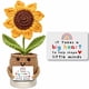 thumbnail image 1 of Figura de juguete WITTSPOT Girasol 16 cm de crochet – Regalo, 1 of 7