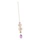 thumbnail image 4 of Colgante De Cadena De Cuentas De Cristal De Cristal Colgante Colorido Para Corazón De Decoración De Patio, 4 of 5