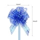 thumbnail image 2 of Uxcell 5Pcs 6" Grandes Lazos de Organza para Envolver Regalos de Chifón Metálico Azul para Bodas, Cestas de Navidad, 2 of 6