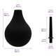 thumbnail image 3 of Limpiador Enemas De Ducha Vaginal Anal De Pvc Blando 160ml, 3 of 5