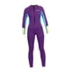 thumbnail image 4 of Traje De Neopreno Para Niños Traje De Baño De Neopreno De 2,5 Mm Cremallera Frontal Verano Traje Completo Térmico 14 Púrpura, 4 of 5