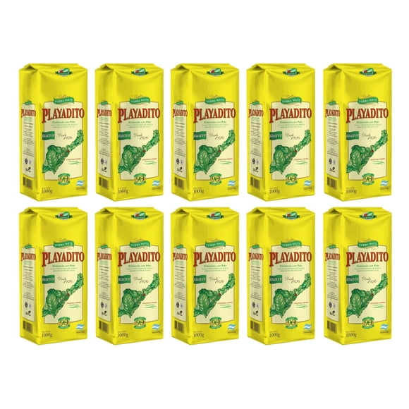 Yerba Mate Playadito Pack de 10 - 10 kg