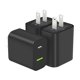 thumbnail image 1 of Cargador USB‑C DENGWENQIANG paquete de 3, 20 W, doble puerto, 1 of 7