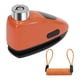 thumbnail image 5 of Cilindro De Bloqueo Antirrobo Con Sonido De Bloqueo De Freno De Disco De Alarma Para Scooter Naranja, 5 of 5